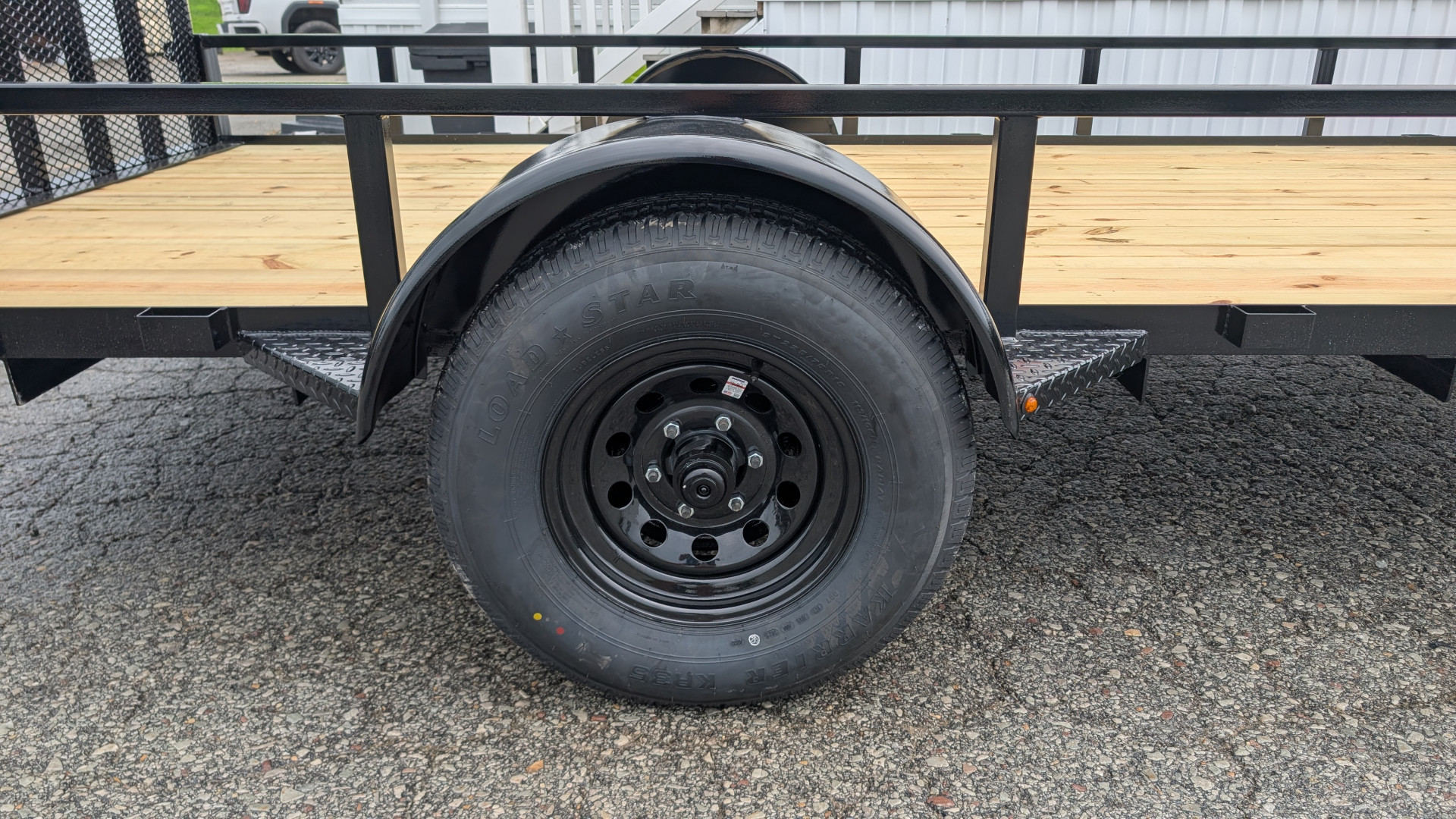 New 2025 Belmont 7x14 Tube Top Utility Trailer w/ BRAKES!