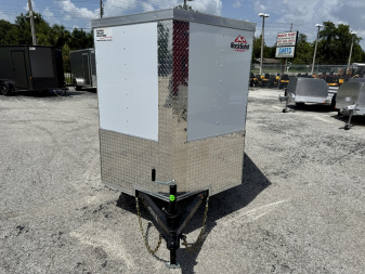 New 2026 Rock Solid Cargo 5X8 Ramp Door 3K Polycore Cargo / Enclosed Trailer