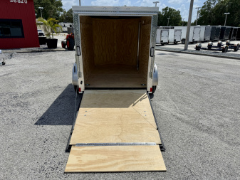 New 2026 Rock Solid Cargo 5X8 Ramp Door 3K Polycore Cargo / Enclosed Trailer