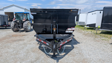 New 2025 Belmont 6'10" x 14 HD DLX Lo Pro Hydraulic Equipment Dump w/ 48" SIDES