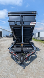 New 2025 Belmont 6'10" x 14 HD DLX Lo Pro Hydraulic Equipment Dump w/ 48" SIDES