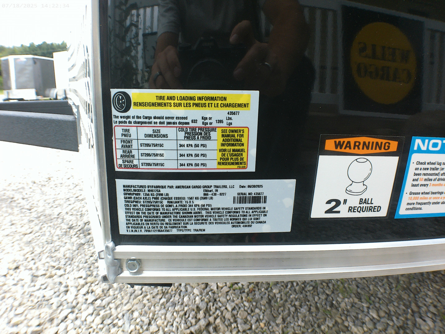 New 2026 American Hauler Night Hawk Premium 6x12 Cargo / Enclosed Trailer