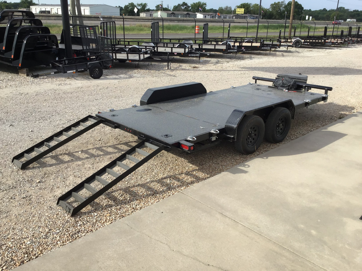 Used Texoma Trailers 83"x16' BP Car Hauler