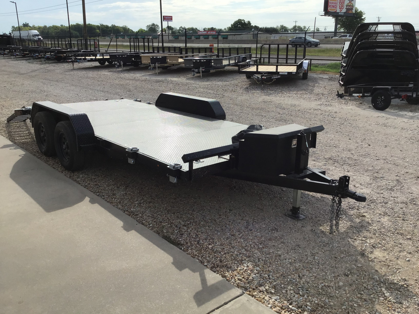 Used Texoma Trailers 83"x16' BP Car Hauler