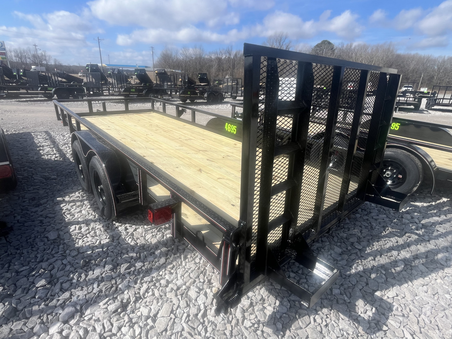 New 2025 Trailblazer 82X18 UTILITY 10K W/KICKER GATE