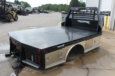 New 2026 Hillsboro 500 Series Hybrid Steel/Aluminum Truck Bed 8' x 11.4' Truck Bed - 84" CA