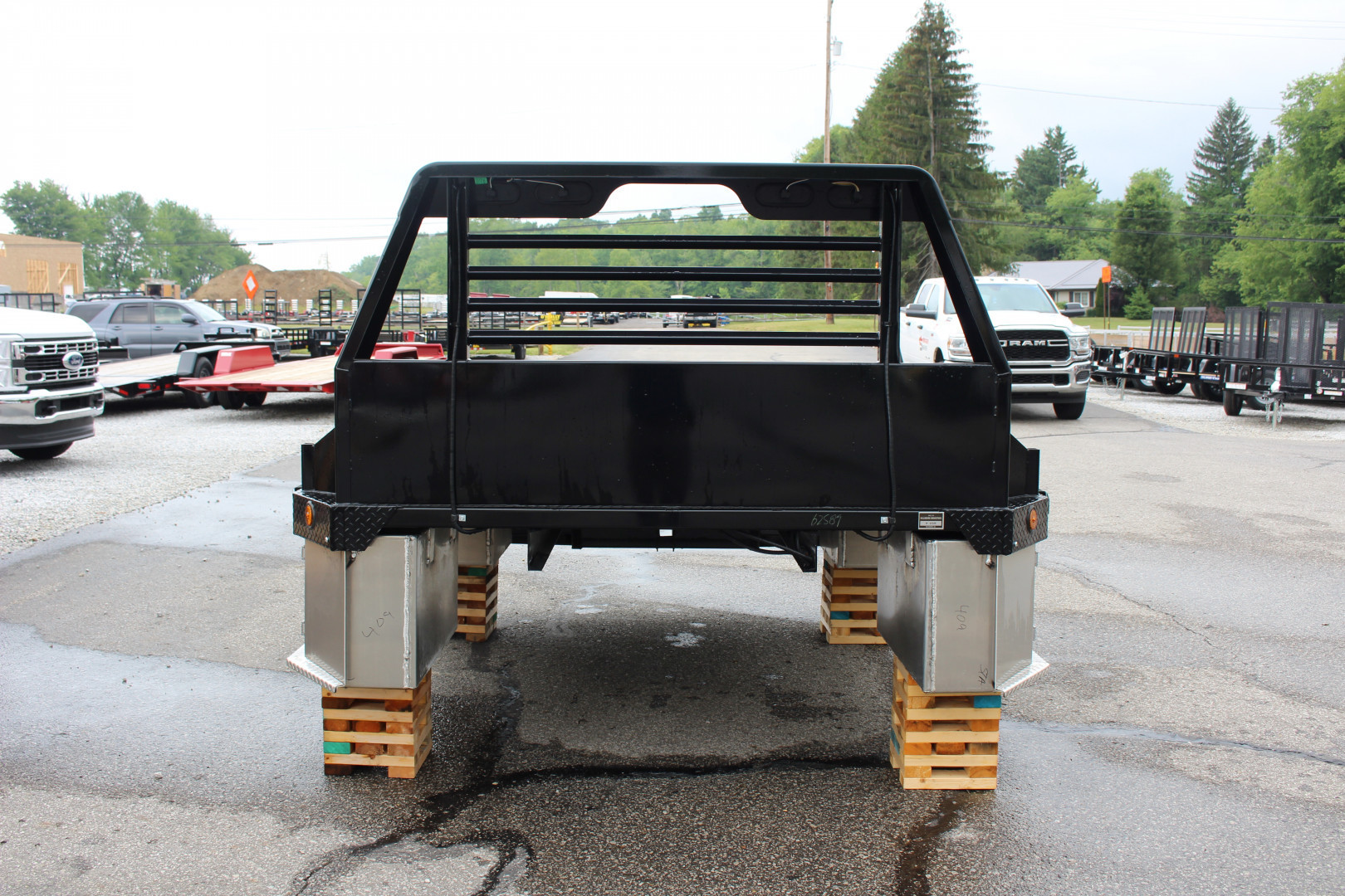 New 2026 Hillsboro 500 Series Hybrid Steel/Aluminum Truck Bed 8' x 11.4' Truck Bed - 84" CA