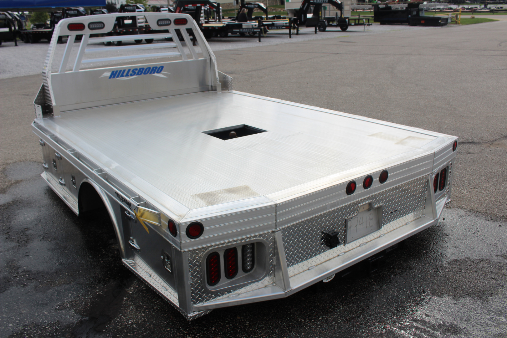 New 2026 Hillsboro Industries H3500 8 x 11.4 - Aluminum Truck Bed - DRW - 84" C/A