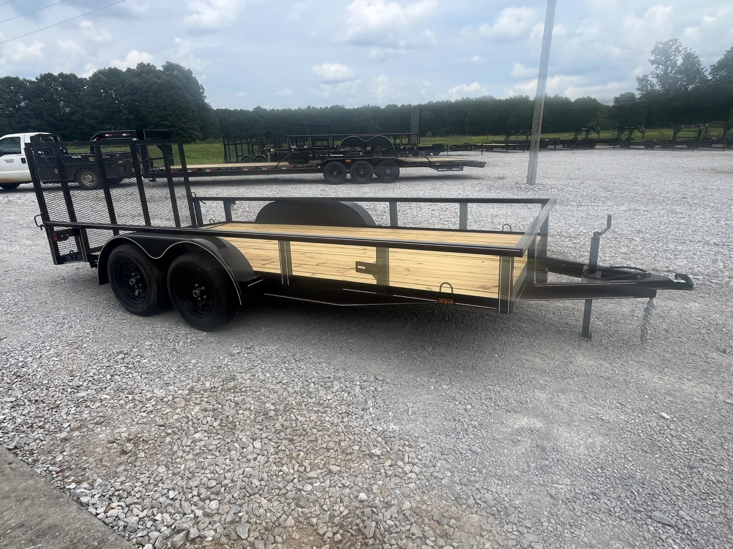 New 2025 Trailblazer 82X16 UTILITY TUBE TOP 7K