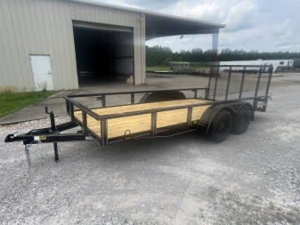 New 2025 Trailblazer 82X16 UTILITY TUBE TOP 7K