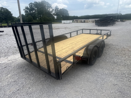 New 2025 Trailblazer 82X16 UTILITY TUBE TOP 7K