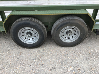 Used 2024 Kearney 83"x18' BP Equipment Trailer