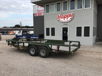 Used 2024 Kearney 83"x18' BP Equipment Trailer