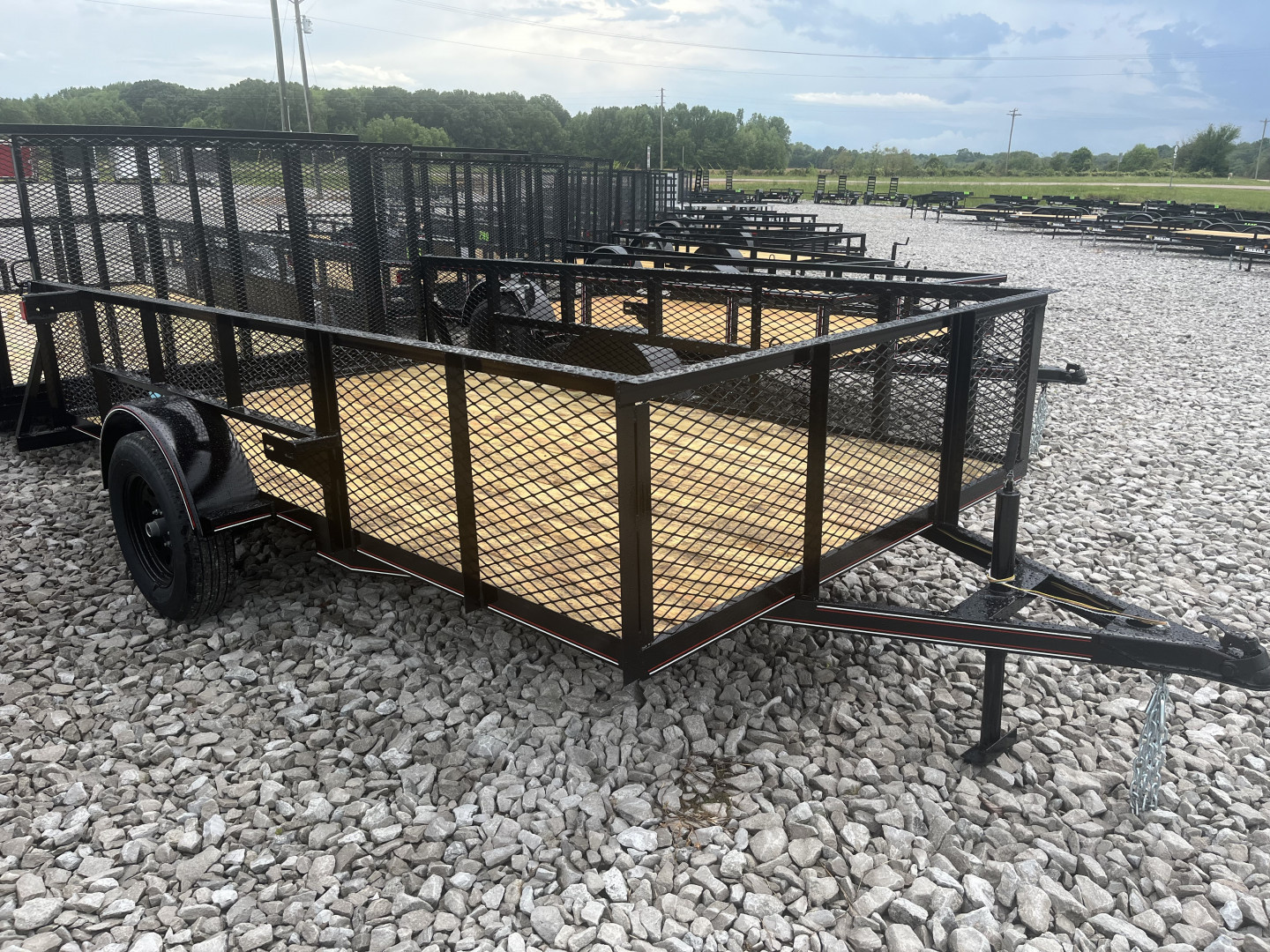 New 2025 Trailblazer 78X12 LANDSCAPE UTILITY W/MESH