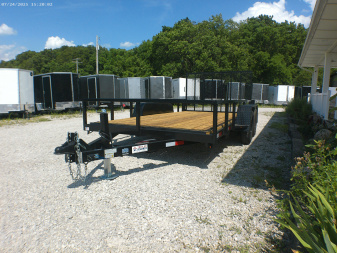 New 2025 BND Trailers 7x14 Tandem Landscape Trailer