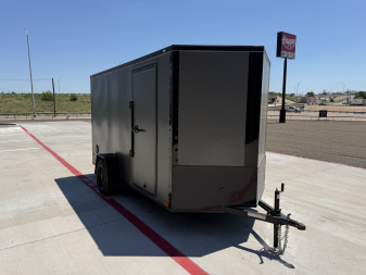 Used Stallion 6'x12' Single Axle Enclosed Trailer