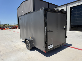 Used Stallion 6'x12' Single Axle Enclosed Trailer