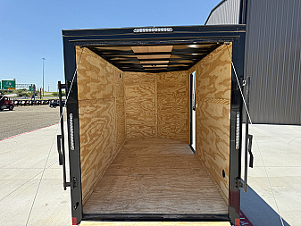 Used Stallion 6'x12' Single Axle Enclosed Trailer