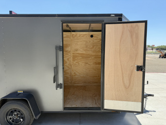 Used Stallion 6'x12' Single Axle Enclosed Trailer