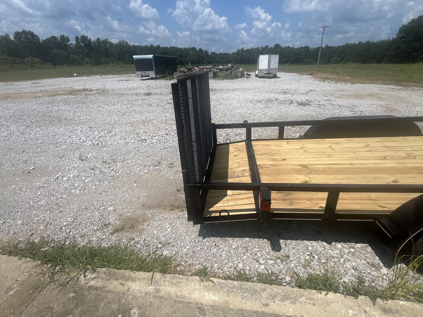 New 2025 Trailblazer 78X20 UTILITY DOVETAIL 7K
