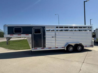 New 2025 Exiss Trailers STC 20' Stock / Stock Combo Trailer