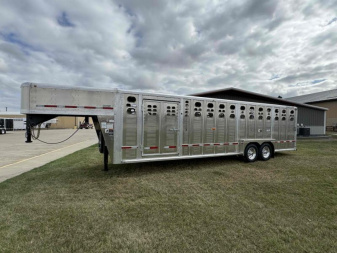 New 2026 Wilson Trailer Company PSGN-5728 Stock Trailer