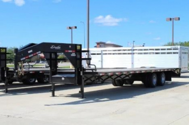 New 2026 Delta Trailers 30' gooseneck Flatbed Trailer
