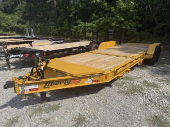 New 2025 Liberty Lt Tilt Trailer 22’ FORK HOLDERS 15.4K G.V.W.R.
