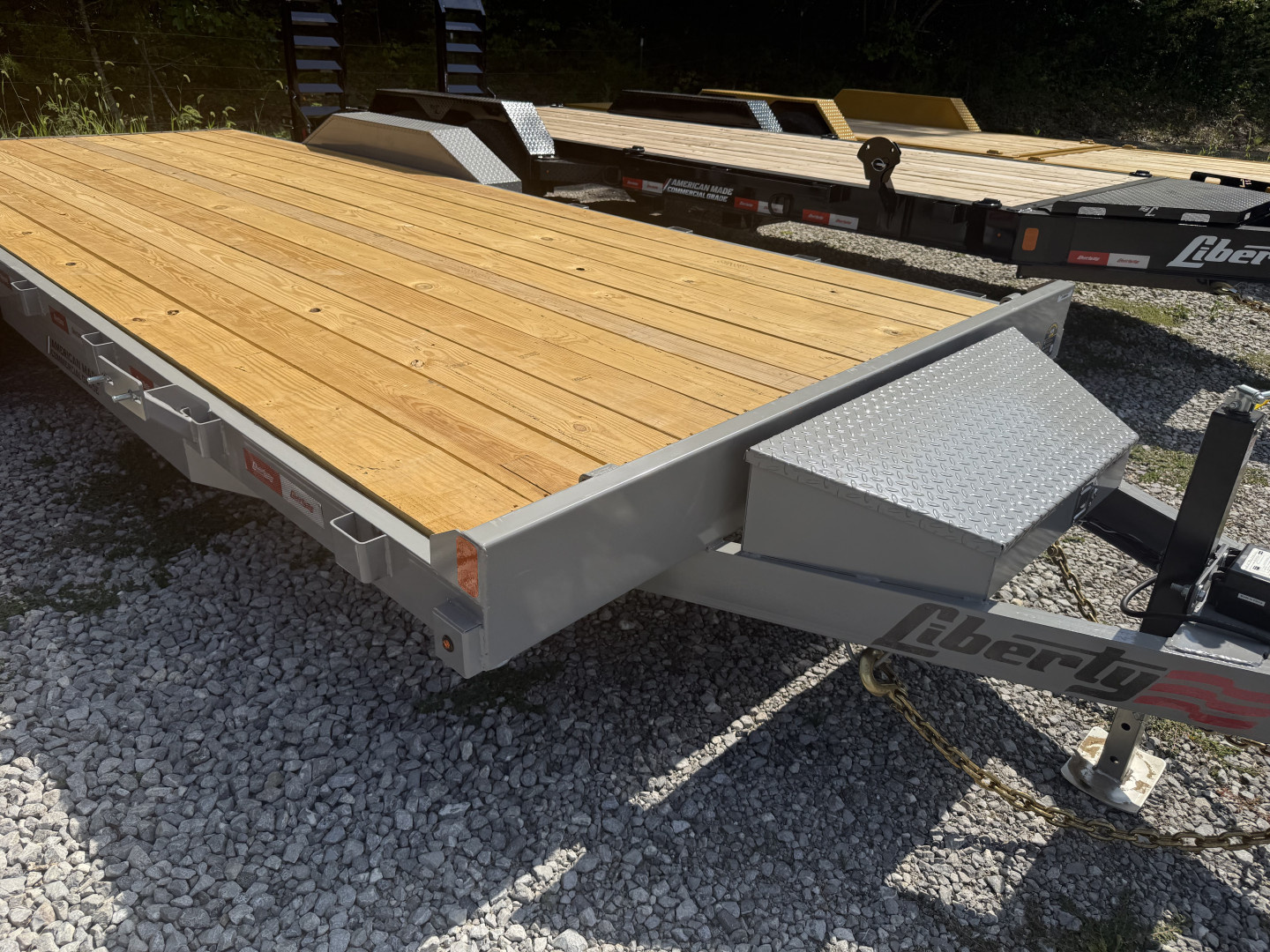 New 2025 Liberty LC Car Hauler 9890K G.V..W.R. 20’ SLIDE OUT RAMPS