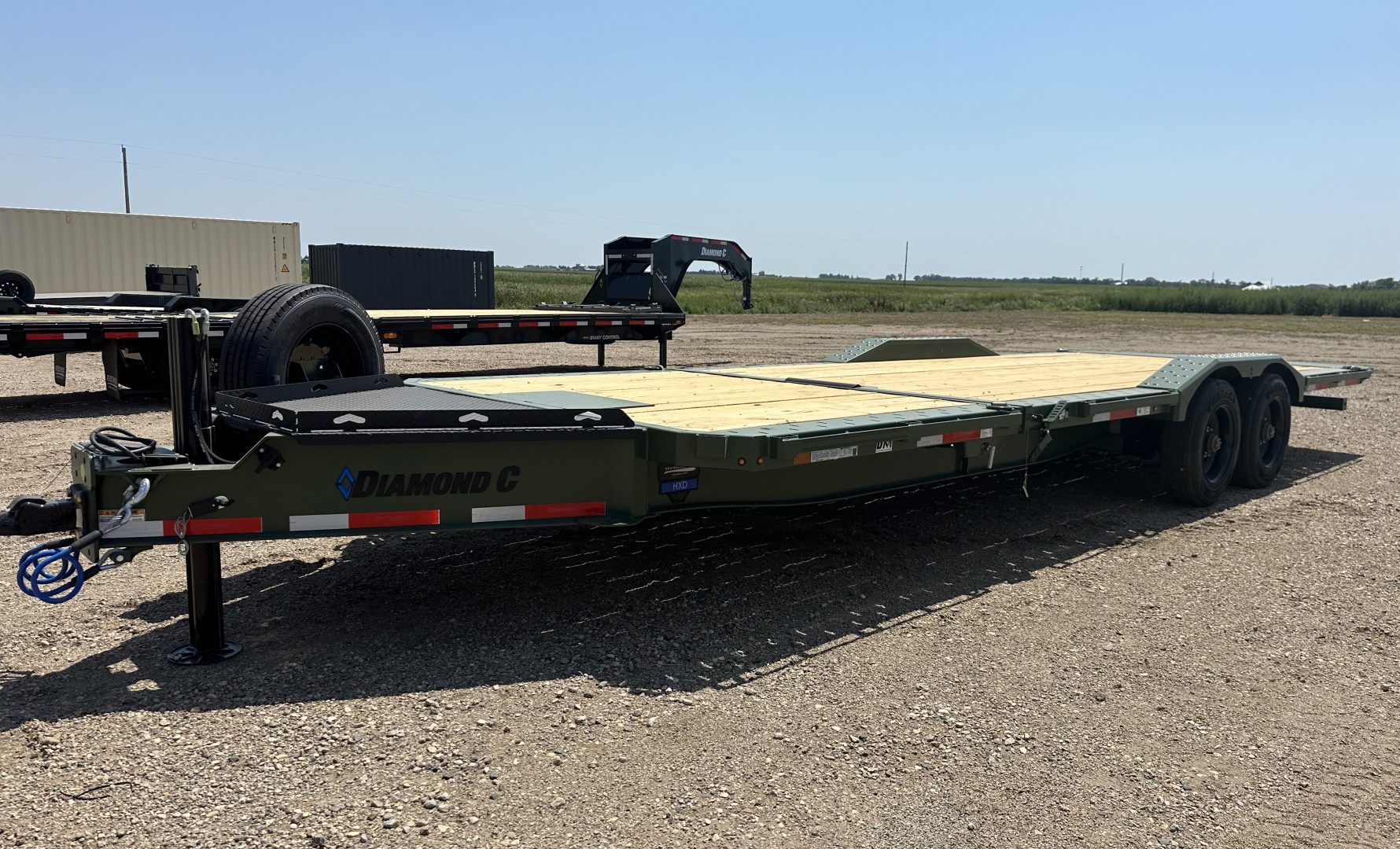 New 2025 Diamond C Trailers HXD210 Tilt Trailer