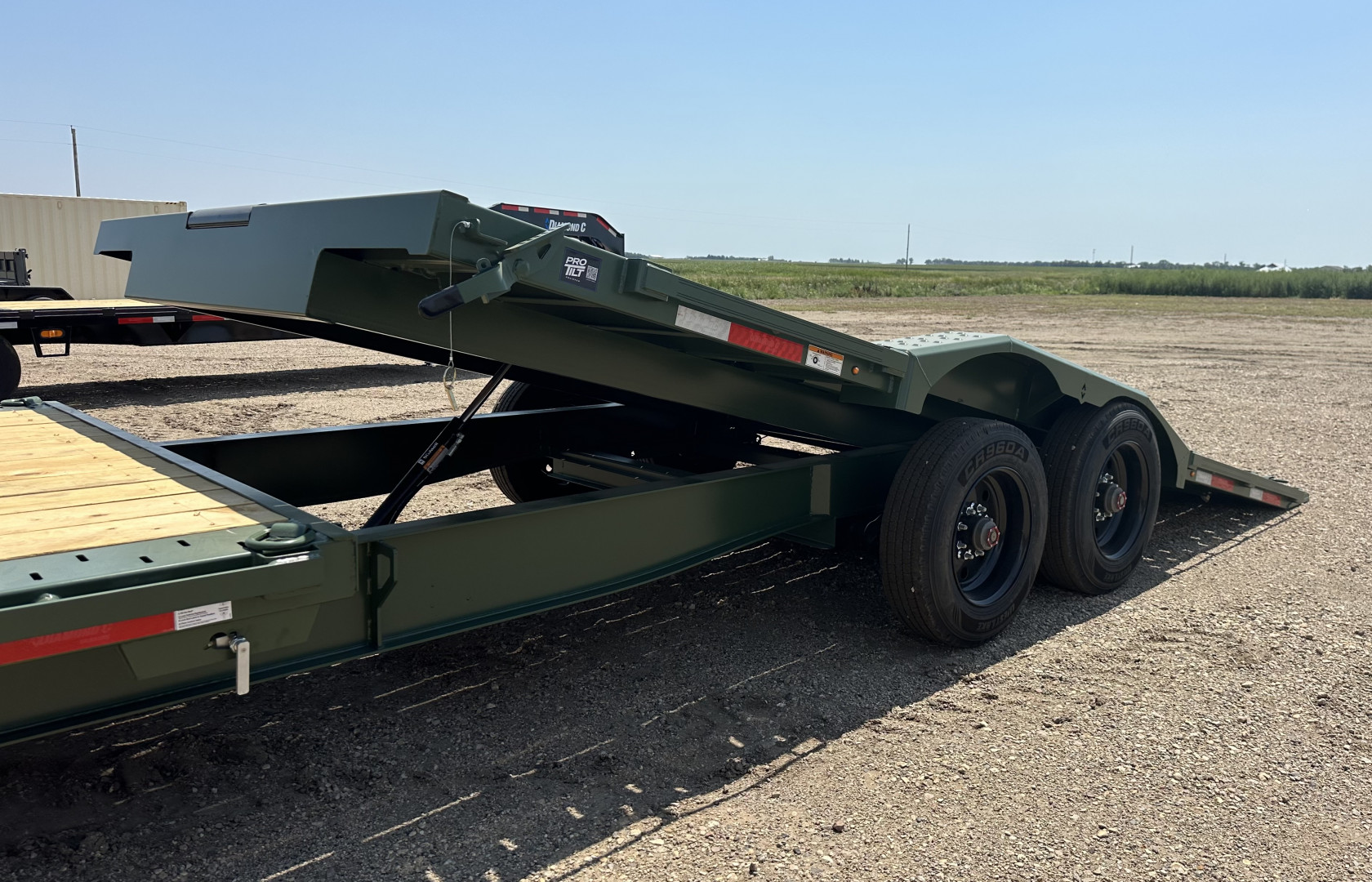 New 2025 Diamond C Trailers HXD210 Tilt Trailer