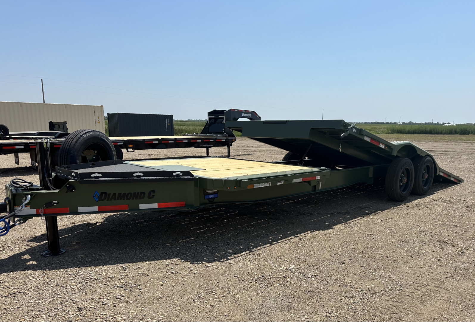 New 2025 Diamond C Trailers HXD210 Tilt Trailer