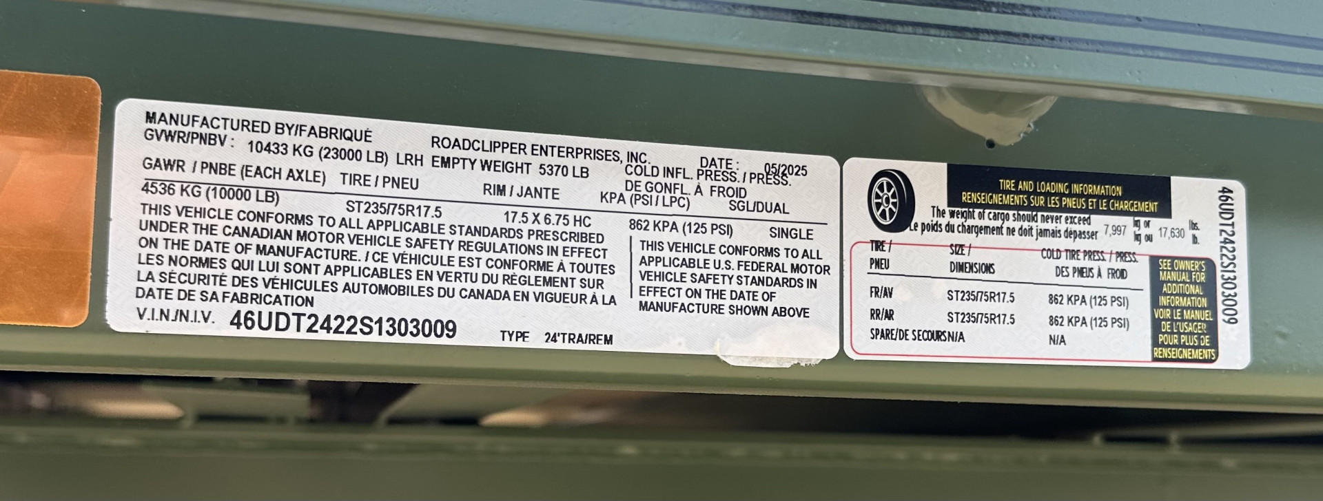 New 2025 Diamond C Trailers HXD210 Tilt Trailer