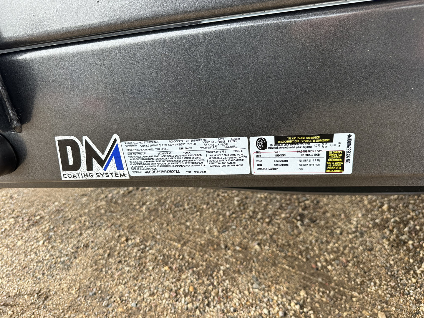 New 2025 Diamond C Trailers DOD207 Dump Trailer