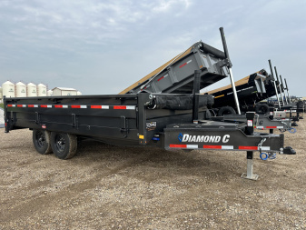 New 2025 Diamond C Trailers DOD207 Dump Trailer