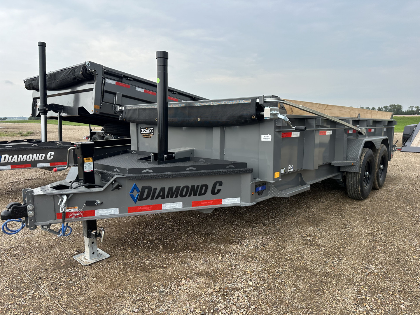 New 2026 Diamond C Trailers LPT207 Dump Trailer