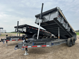 New 2026 Diamond C Trailers LPT207 Dump Trailer