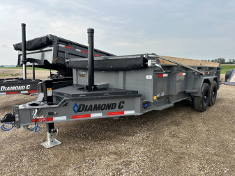 New 2026 Diamond C Trailers LPT207 Dump Trailer