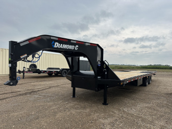 New 2026 Diamond C Trailers FMAX210HDT Flatbed Trailer