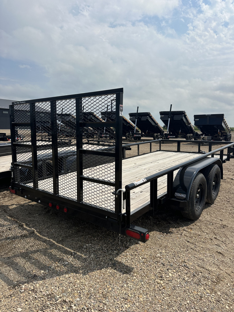 Used 2025 Top Hat 16x83 MP Utility Trailer