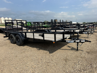 Used 2025 Top Hat 16x83 MP Utility Trailer