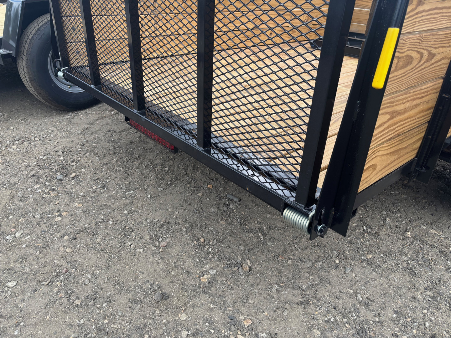New 2025 AMO 6x10 Utility Trailer/24" Wood Sides/ramp gate/ 15'' wheels-2990 GVW