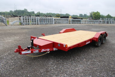 New 2025 Liberty 18' 7K GVWR CAR HAULER 49435 Car Hauler