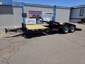 New 2026 BEHNKE 16K Tube 22' split Flatbed Trailer