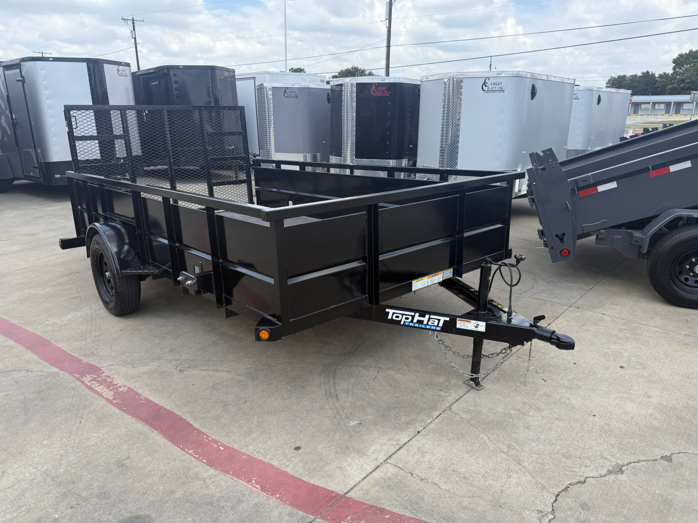 Used 2024 Top Hat MRA12X83 Utility Trailer