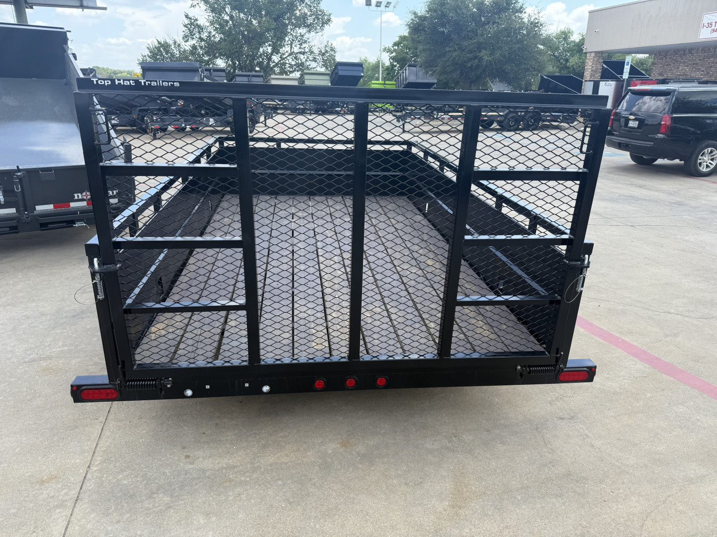 Used 2024 Top Hat MRA12X83 Utility Trailer