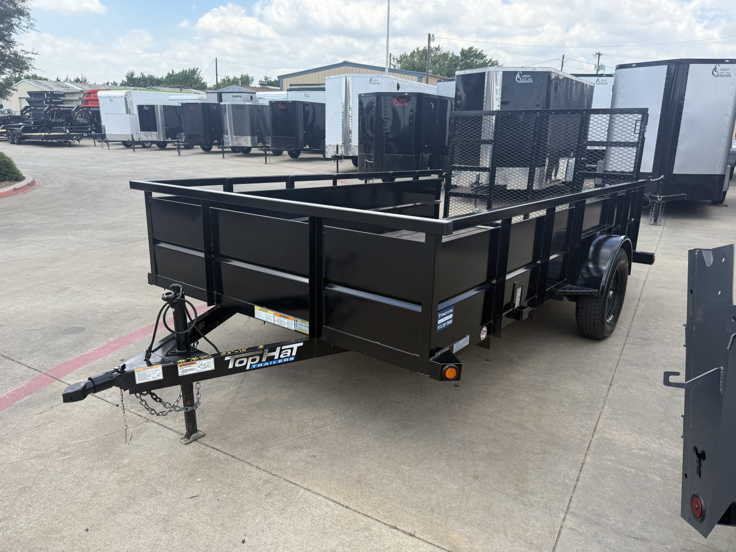 Used 2024 Top Hat MRA12X83 Utility Trailer