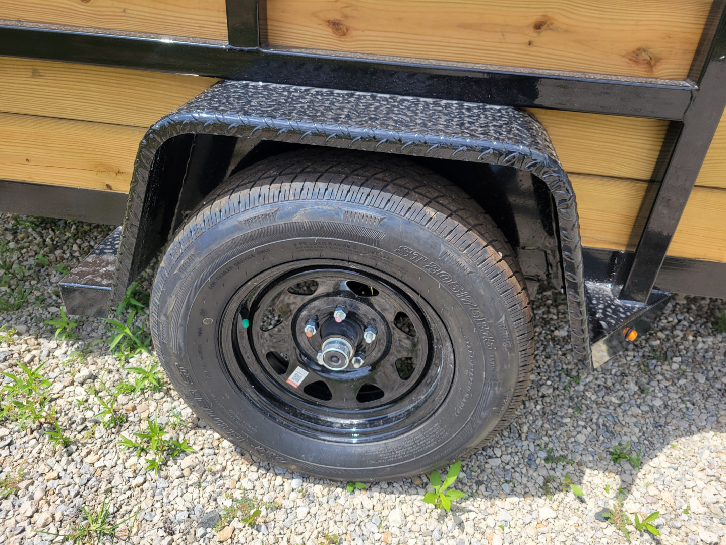 New 2025 Sure-Trac 7x12 Tube Top Three Board 3k Idler Utility Trailer