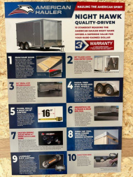New 2026 American Hauler NH8516T3 Cargo / Enclosed Trailer