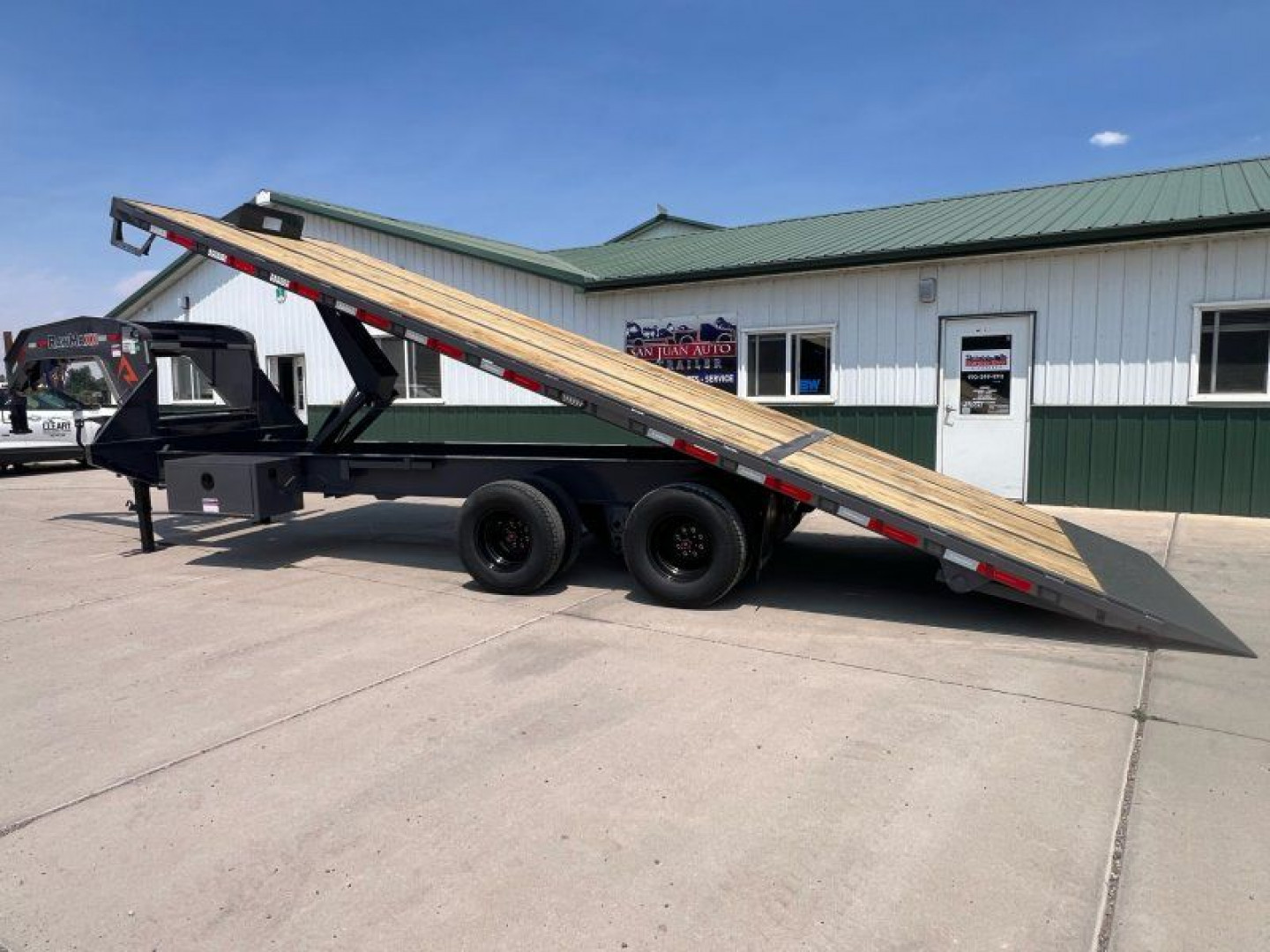 New 2026 RawMaxx FDX 102"x26' GN Tilt Equipment Trailer